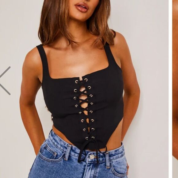 Missy Empire Corset Top - Picture 1 of 5